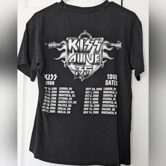 Kiss band tee graphic shirt Gene Simmons - Picture 3 of 6